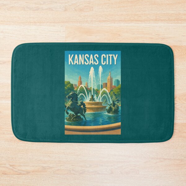 Item preview, Kansas City J.C. Nichols Fountain View designed and sold by claudiaCaton.