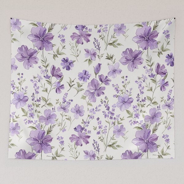 Item preview, Purple Flowers designed and sold by CoolPixels.