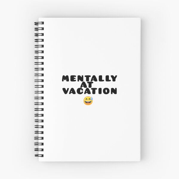 Item preview, Mentally at vacation. Quote sticker designed and sold by Jiyahh.