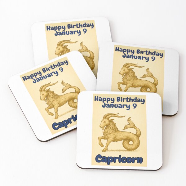 Item preview, Birthday Zodiac Sign – January 9 designed and sold by ariksworld.