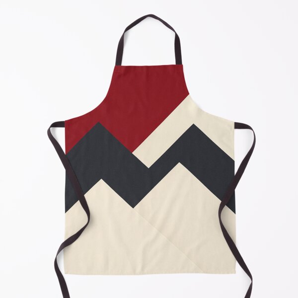 Item preview, Red and Black Geometric Mountain Peaks designed and sold by SassyArtistry.