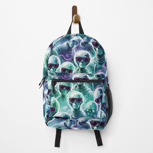 Item preview, "Cool Aliens in Space – Retro Sci-Fi Pattern" designed and sold by dreampik.