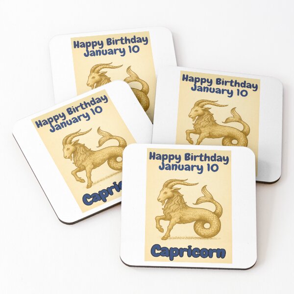Item preview, Birthday Zodiac Sign – January 10 designed and sold by ariksworld.