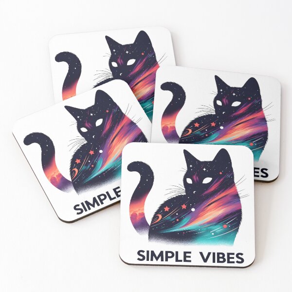 Item preview, cat, vibes, feline, animal, simple vibes designed and sold by TrueArtVibes.
