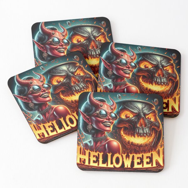 Item preview, Glamorous Devilish Demon Halloween Party designed and sold by Voodoo Store Paranormal Collections.