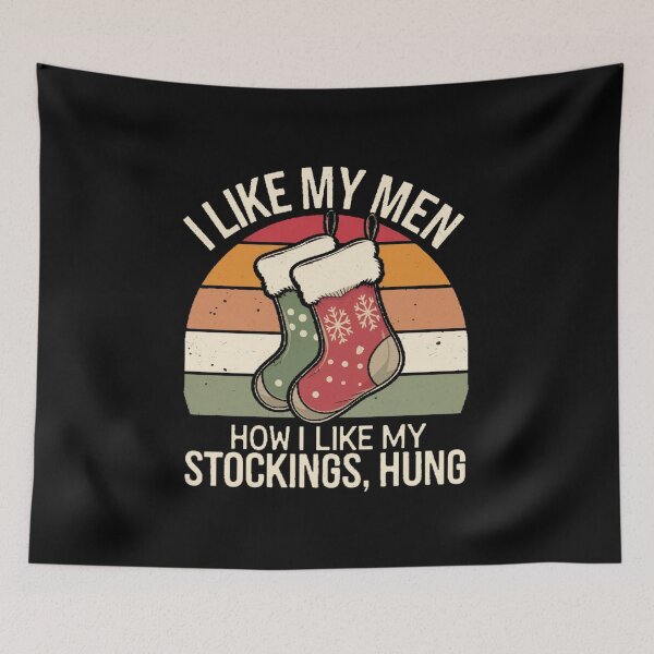 Item preview, Inappropriate Christmas stocking designed and sold by CandyVenom.