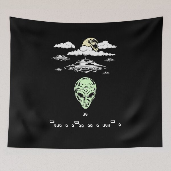 Item preview, I Believe Funny Alien UFO Extraterrestrial Morse Code Alphabet Nerd Believer designed and sold by Basti09.
