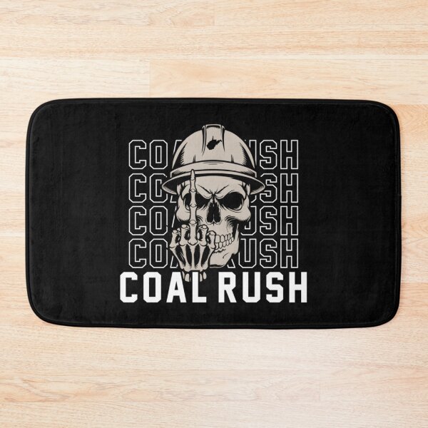 Item preview, Coal Rush West Virginia Skull Coal Miner Hard Hat designed and sold by alrbranna.