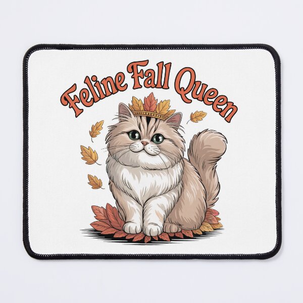 Item preview, Feline Fall Queen designed and sold by WSPrintCrafter.