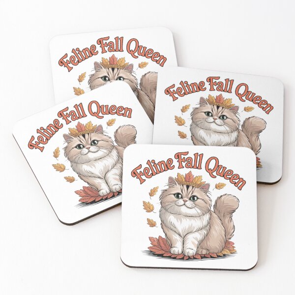 Item preview, Feline Fall Queen designed and sold by WSPrintCrafter.