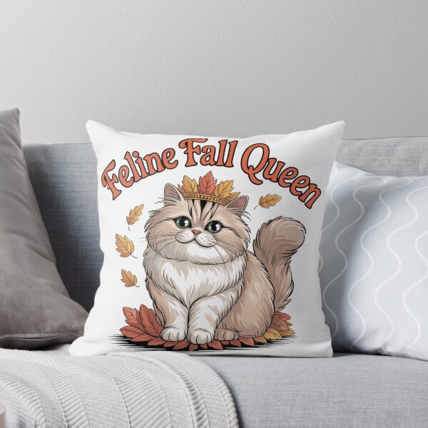 Item preview, Feline Fall Queen designed and sold by WSPrintCrafter.