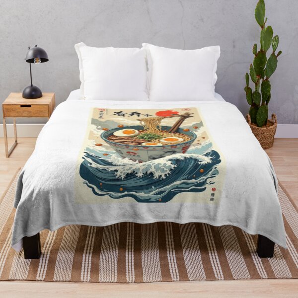 Item preview, Poster advertising a 1990s Japanese-style ramen restaurant designed and sold by blindblues50.