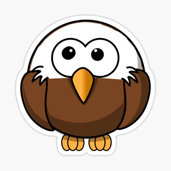 bald eagle Sticker