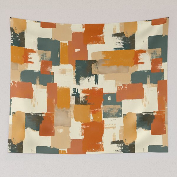 Item preview, Handcrafted Abstract Texture Seamless Pattern – Artistic Scratch Marks & Minimal Rustic Palette designed and sold by Windy-market.