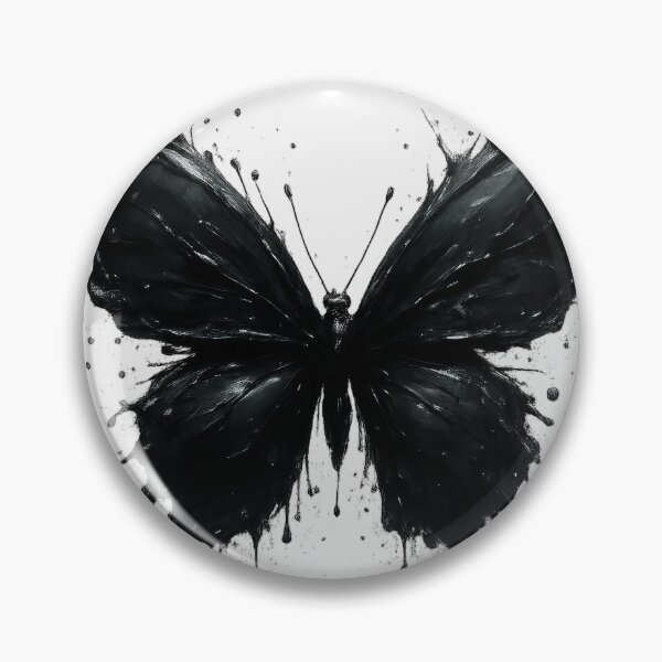 Item preview, Dark Teal Butterfly Dripping Paint T-Shirt | Edgy Grunge Gothic Black Monarch Tee | Unique Aesthetic Art Print Shirt Gift designed and sold by Graphisphere.