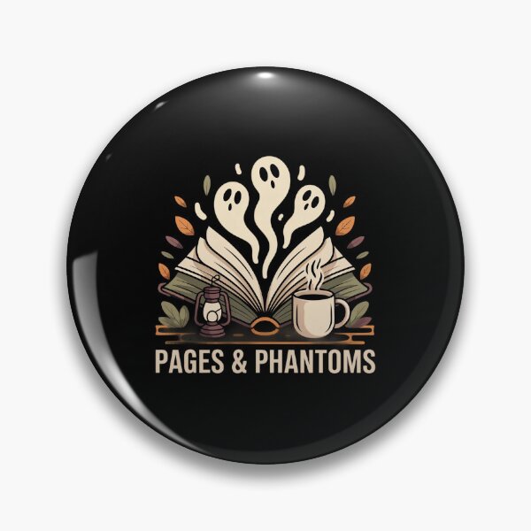 Artikelvorschau, Pages & Phantoms – gemütliche Grusellektüre entworfen und verkauft von MagicWander.
