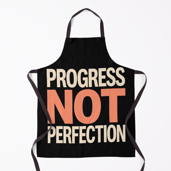 Item preview, Progress Not Perfection Wall Art designed and sold by ChicTrendz.
