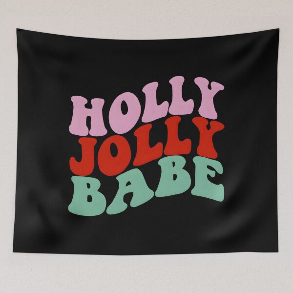 Item preview, Holly Jolly Babe designed and sold by clarepaulaji64.