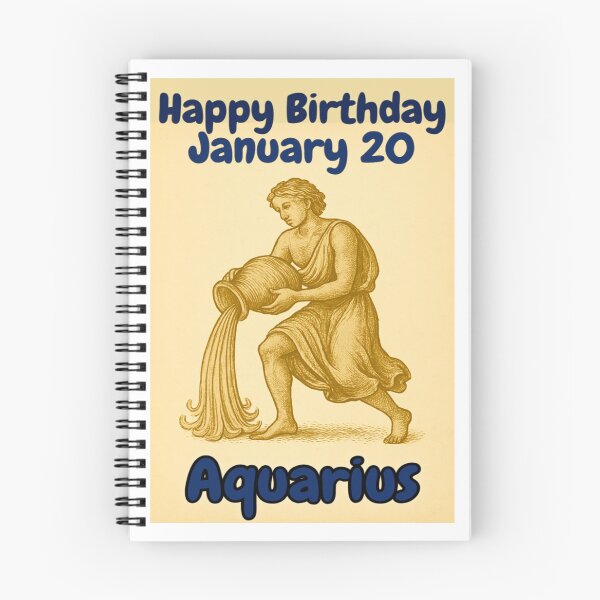 Item preview, Birthday Zodiac Sign – January 20 designed and sold by ariksworld.