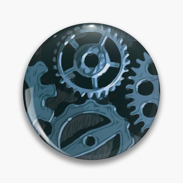 Item preview, ‘Steampunk Chunk’ Cogs & gears design designed and sold by Printfantasia .
