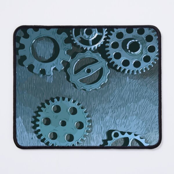 Item preview, ‘Steampunk Chunk’ Cogs & gears design designed and sold by Printfantasia .