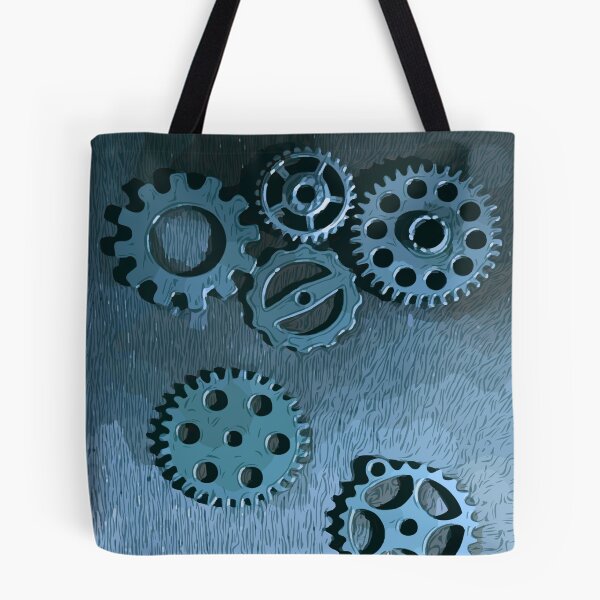 Item preview, ‘Steampunk Chunk’ Cogs & gears design designed and sold by Printfantasia .