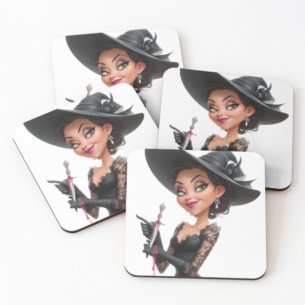 Item preview, Little Hex of Halloween – Cute Witchy Charm designed and sold by JuliiaLoy.