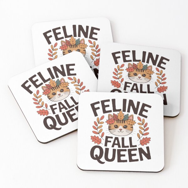 Item preview, Feline Fall Queen designed and sold by WSPrintCrafter.