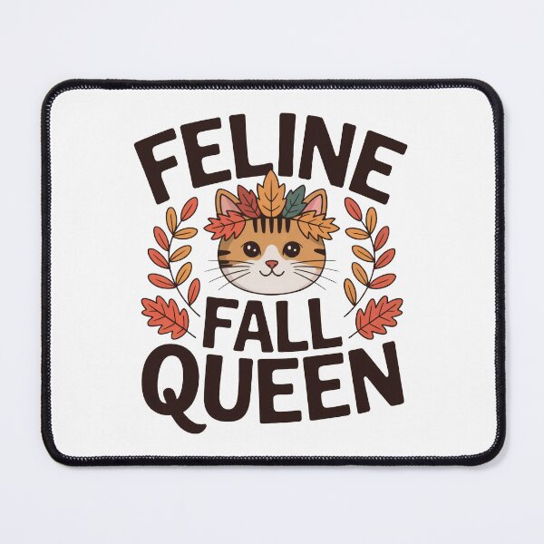 Item preview, Feline Fall Queen designed and sold by WSPrintCrafter.
