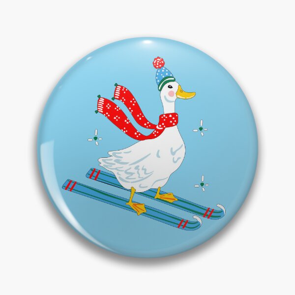 Item preview, Goose on skis designed and sold by DmitriM.