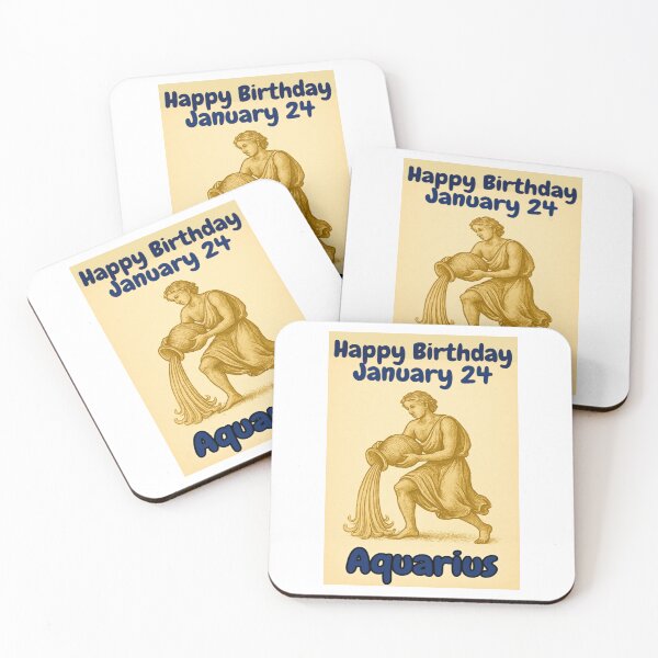 Item preview, Birthday Zodiac Sign – January 24 designed and sold by ariksworld.