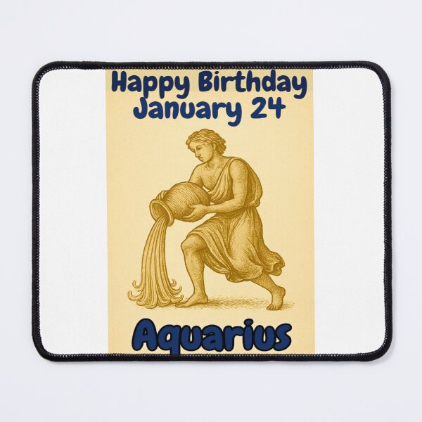 Item preview, Birthday Zodiac Sign – January 24 designed and sold by ariksworld.