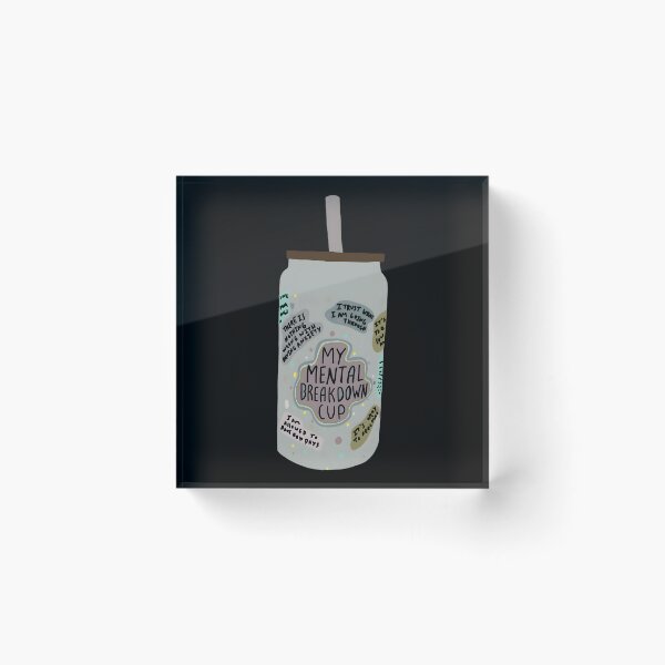 Item preview, Mental Breakdown Cup designed and sold by carolsheiladis.