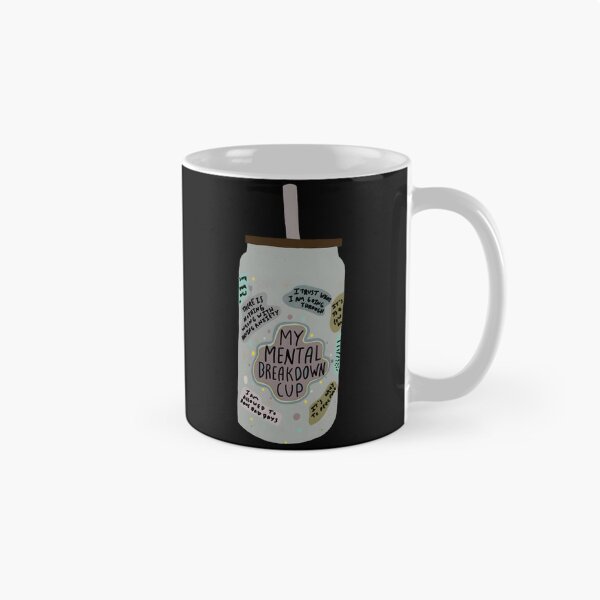 Item preview, Mental Breakdown Cup designed and sold by carolsheiladis.