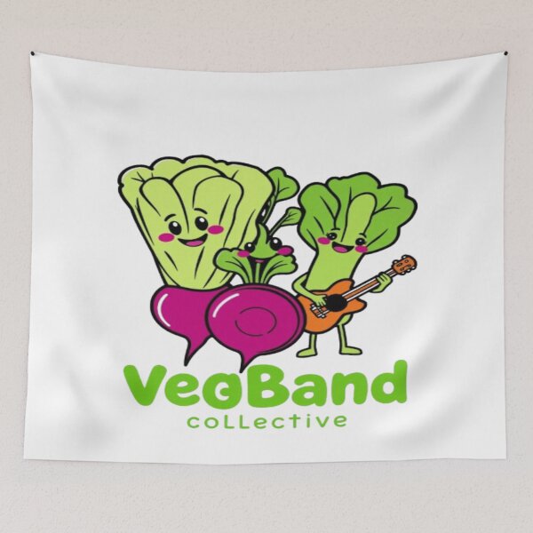 Item preview, VegBand Collective Veggie Trio Shirt — Cute Funny Food Tee designed and sold by CMdigit.