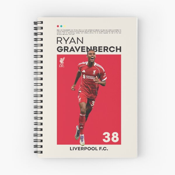 Artikelvorschau, Ryan Gravenberch entworfen und verkauft von MertArtDesigns.