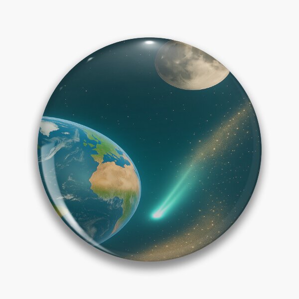 Item preview, The passage of Comet ATLAS over Earth designed and sold by Tendencias-ia.
