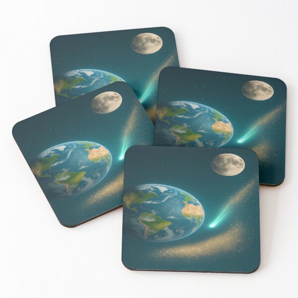 Item preview, The passage of Comet ATLAS over Earth designed and sold by Tendencias-ia.