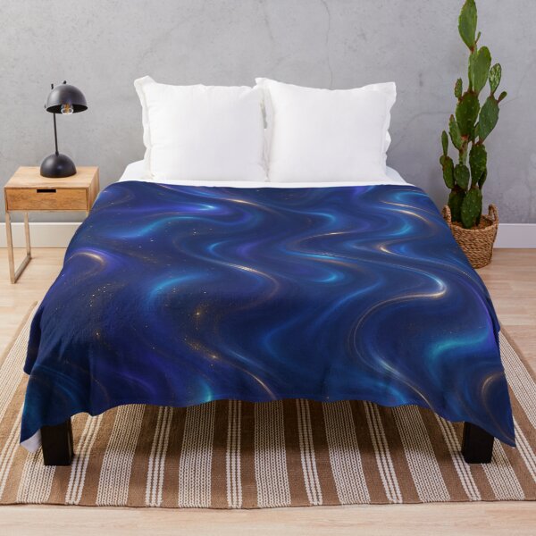 Item preview, Electric Blue Galaxy Swirl Pattern designed and sold by SassyArtistry.