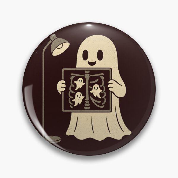 Artikelvorschau, Ghost Radiologist Halloween X-ray Cute Design entworfen und verkauft von Meandmyshop.