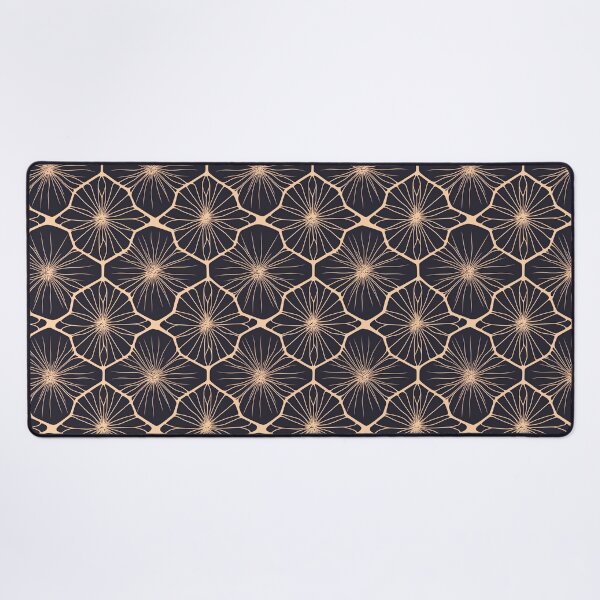 Item preview, Dragonfly Wing Geometry Seamless Pattern – Minimal Polygon Mesh with Metallic Gradient Elegance designed and sold by Windy-market.