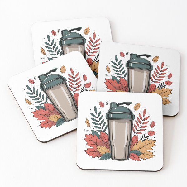 Item preview, Autumn Leaves & Protein Shake designed and sold by WSPrintCrafter.