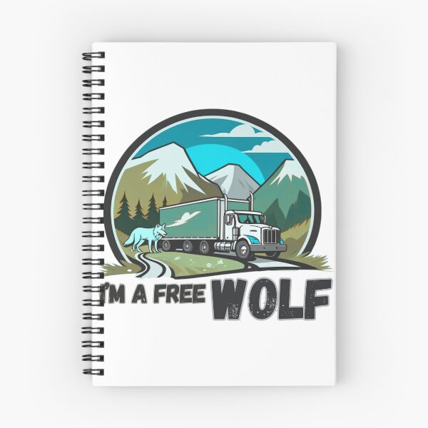 Item preview, I'm a free Wolf funny gift designed and sold by TheSewRyn.