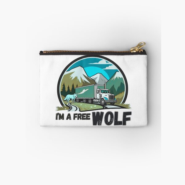 Item preview, I'm a free Wolf funny gift designed and sold by TheSewRyn.