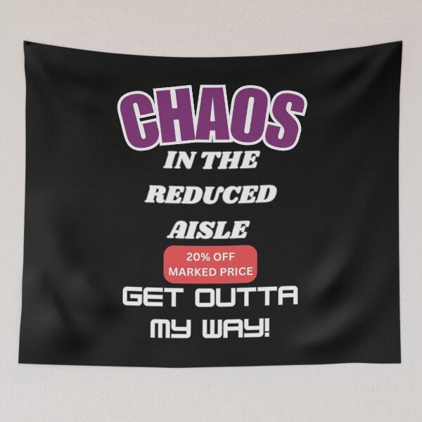 Item preview, CHAOS IN THE AISLE  designed and sold by aledfychan.