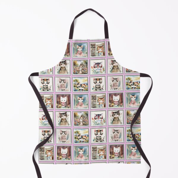 Item preview, Vintage Cat Art: Anthropomorphic Cat Portrait Pattern | Cat Art | Watercolor Painting | Anthropomorphic Animal Portrait designed and sold by UnhingedBird.