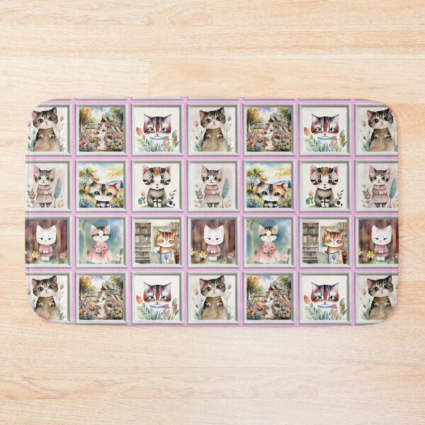 Item preview, Vintage Cat Art: Anthropomorphic Cat Portrait Pattern | Cat Art | Watercolor Painting | Anthropomorphic Animal Portrait designed and sold by UnhingedBird.