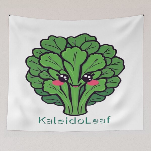 Item preview, KaleidoLeaf Funny Kale Pun Shirt — Cute Veggie Tee designed and sold by CMdigit.