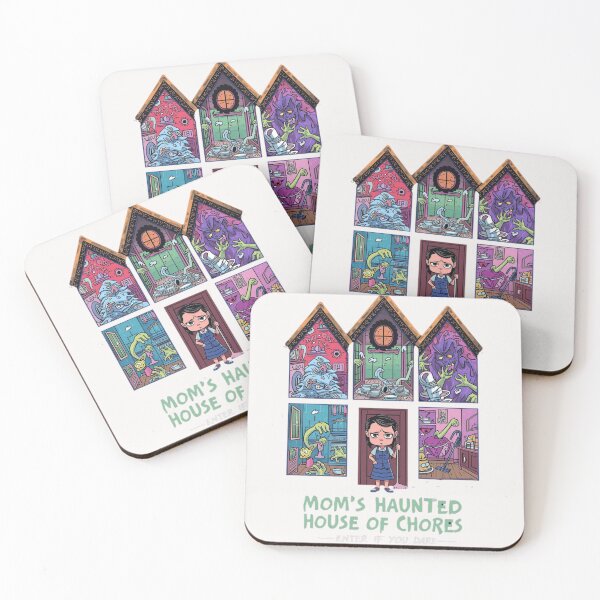 Item preview, Mom's Haunted House of Chores | Funny Tired Mom Halloween Gift  designed and sold by wellie-chic.