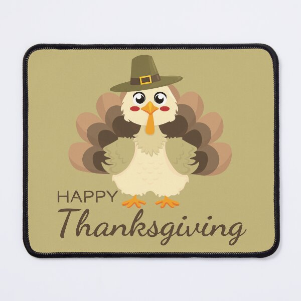 Item preview, Happy Thanksgiving Funny Green CuteTurkey designed and sold by Art-of-Rory.